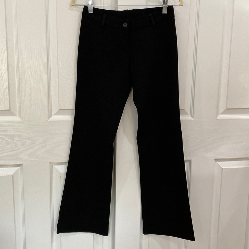 Flare papaya cropped pants